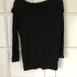 Black Off The Shoulder Top - Anthropologie
